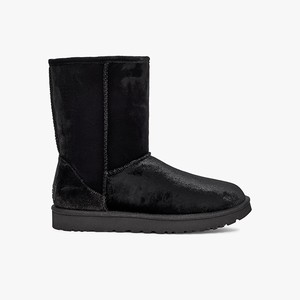 Ugg Classic Short II Velvet Stövlar Dam Svarta (518743ULA)